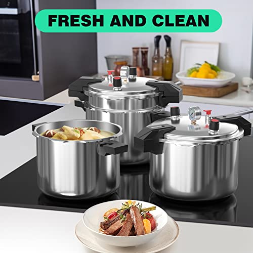  Join Pressure Cooker, Commercial Pressure Cooker With Gauge, 16 Quart (16QT)