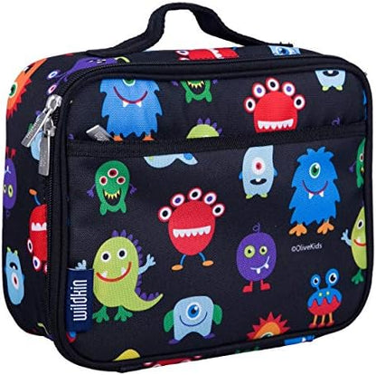  Kids Insulated Lunch Box Bag For Boys & Girls, Reusable Kids Lunch Box Is Perfect For Elementary, Ideal For Packing Hot Or Cold Snacks For School & Travel Bento Bags(Trains, Planes And Trucks)