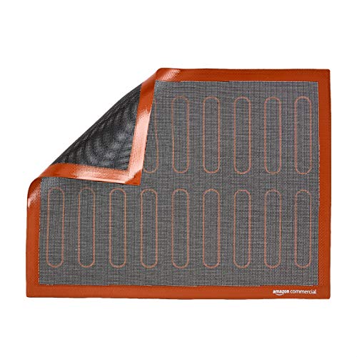  Silicone Non-Stick Eclair Baking Mat, Reusable, Easy To Clean, 15.7 X 11.8-Inches, 2-Pack