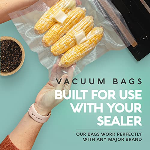  - Vacuum Sealer Bags, Vac Seal Bags For Food Storage, Freezing, And Sous Vide Cooking, Non-BPA Freezer Vacuum Sealer Bags, Pint, Quart, And Gallon Sizes Combo Pack, 150 Bags