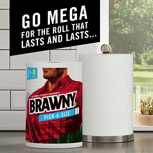  ® Pick-A-Size® Paper Towels, 1 Mega Roll = 4 Regular Rolls