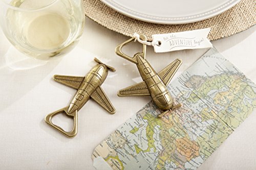  Let The Adventure Begin Bottle Opener, Single, Bronze