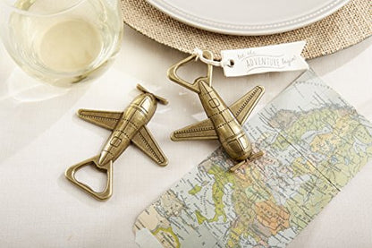  Let The Adventure Begin Bottle Opener, Single, Bronze