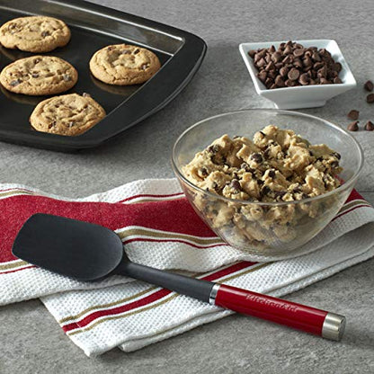 KitchenAid Gourmet Spoon Spatula, 11.85-Inch, Matte Red