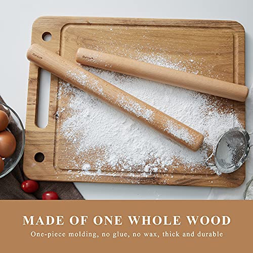  Wood Rolling Pin, 11 Inch By 1-1/5 Inch