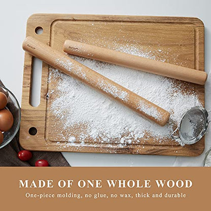  Wood Rolling Pin, 11 Inch By 1-1/5 Inch