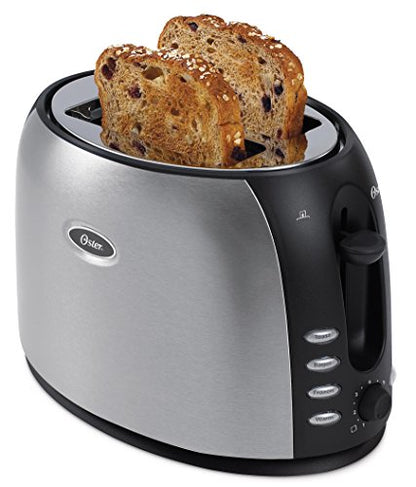 Oster® 2 Slice Toaster, Brushed Stainless Steel (TSSTJC5BBK)