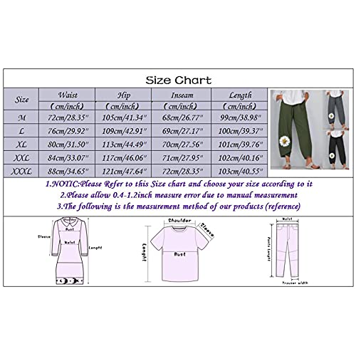  Capri Pants For Women Plus Size Cotton Linen Pockets Wide Leg Trousers Graffiti Print Relex Fit Beach Cropped Pants