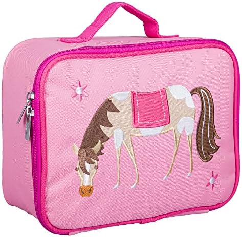  Kids Insulated Embroidered Lunch Box Bag For Boys & Girls, Measures 10 X 7.5 X 4 Inches Lunch Box For Kids, Ideal For Packing Hot Or Cold Snacks For School & Travel (Robot)