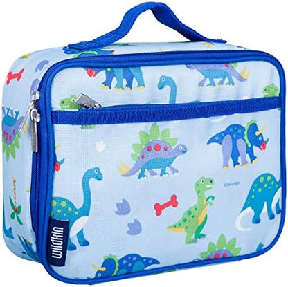  Kids Insulated Lunch Box Bag For Boys & Girls, Reusable Kids Lunch Box Is Perfect For Elementary, Ideal For Packing Hot Or Cold Snacks For School & Travel Bento Bags(Trains, Planes And Trucks)