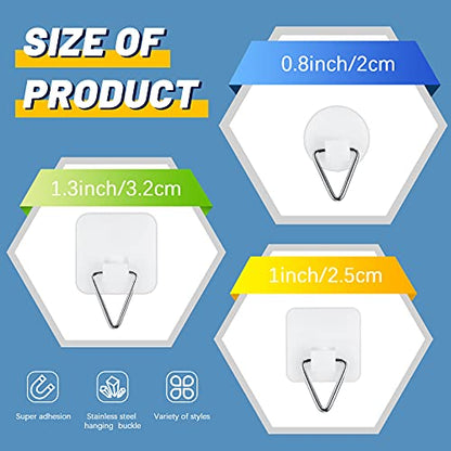  40 Pieces Invisible Adhesive Plate Hanger Round Vertical Plate Holder Self-Adhesive Wall Plate Hanger Self-Adhesive Wall Dishes Hook Rubber Plate Wall Hanger For Bathroom Kitchen Department Office