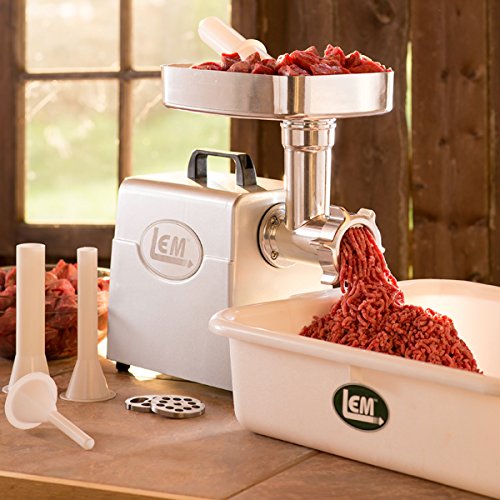  Products 1158 Mighty Bite Electric Meat Grinder, Aluminum