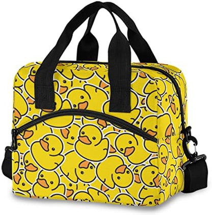  Lunch Bag Sugar Skull Flowers Rose Daisy Insulated Cooler Thermal Lunch Bag Box For Kids School Children Students Girls Boys Mexican Day Of The Dead Skull Love Heart Lunch Box Handbag Woman Man