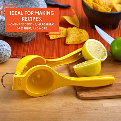  MUSA USA VICTORIA-70007 Lemon Squeezer, Yellow