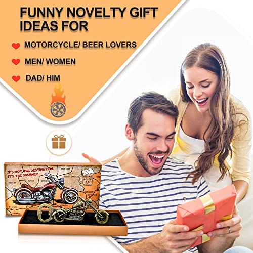  Gifts For Men Dad - Unique Valentines Day Gifts For Him Boyfriend Husband Bottle Opener Novelty Motorcycle Beer Gifts For Men Who Have Everything, Funny Birthday Gift Cool Stuff Gadgets For Man Cave