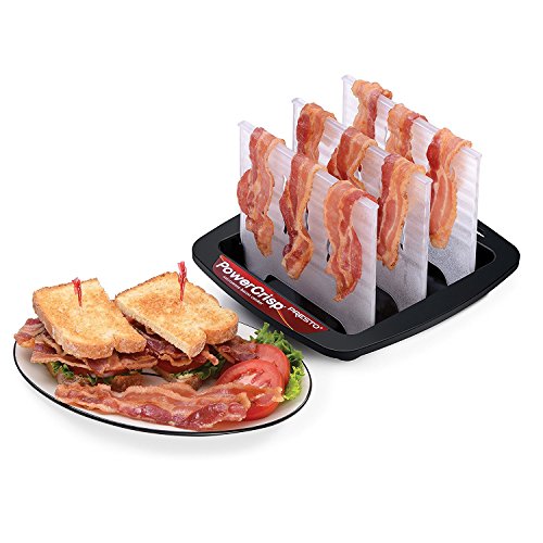  Presto. Bacon Microwave Cooker, Black (Limited Edition)