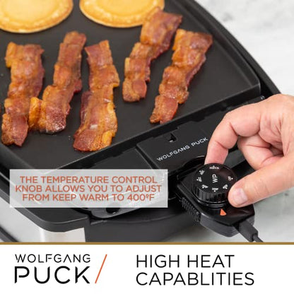 XL Reversible Grill Griddle, Oversized Removable Cooking Plate, Nonstick Coating, Dishwasher Safe, Heats Up To 400ºF, Stay Cool Handles