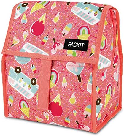  Freezable Lunch Bag With Zip Closure, Bright Stars