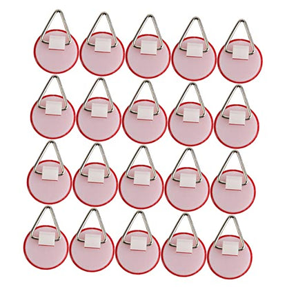  2.2cm Invisible Plate Hanger Set Vertical Plate Holders For The Wall (2), Has Good Sticky And Durable.