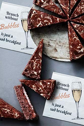 GENERIC 30 Cocktail Napkins. Disposable Paper Beverage Napkins For Your Bar, Happy Hour, Brunch, Mimosas, Wine Parties, Bachelorette, Easter, Birthdays And Holidays. Great Gift Or Stocking Stuffer- 30ct.