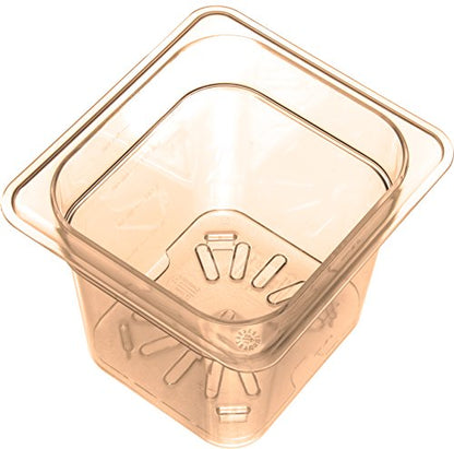  Carlisle FoodService Products 3089613 StorPlus High Heat Drain Shelf, Sixth Size, Amber