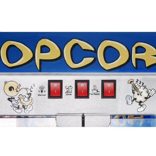  REAT NORTHERN POPCORN COMPANY 6210 Pop Heaven Commercial Quality Popcorn Popper Machine, 12 Ounce