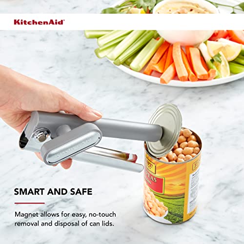 KitchenAid No Mess Multi Function Can Opener, One Size, Gray