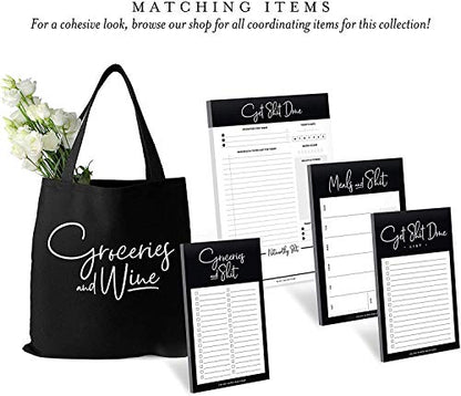  Daily Planner, Get Stuff Done, Organizer, Scheduler, Productivity Tracker For Organizing Appointments, Goals,Tasks,Notes And To-Do Lists, 8.5"x11" Undated Tear-Off Sheets (50 Sheets)