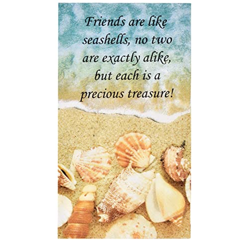  100 Nautical Beach Guest Napkins 3 Ply Disposable Paper Pack Coastal Friends Seashell Sea Shore Summer Dinner Hand Napkin For Bathroom Hotel Gym Spa Party Wedding Bridal Baby Shower Decorative Towels
