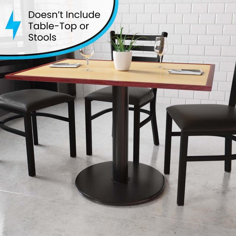  Kratos 47K-027 Round Restaurant Table Base - 30" Table Height, 24" Diam. Base Spread