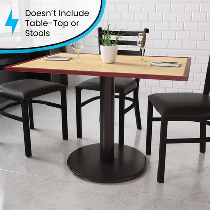  Kratos 47K-027 Round Restaurant Table Base - 30" Table Height, 24" Diam. Base Spread