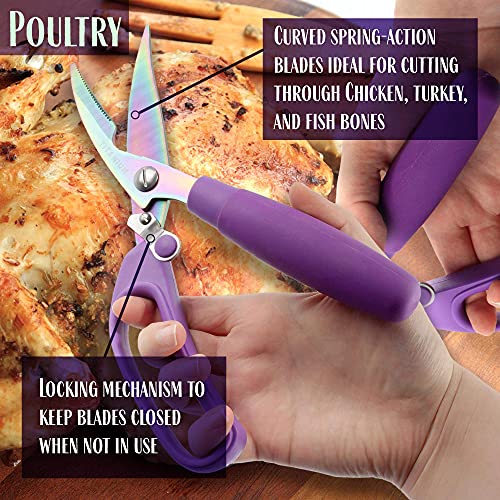  Ultimate Value Scissor Set For Kitchen And Craft - 5pc - 3 Sets
