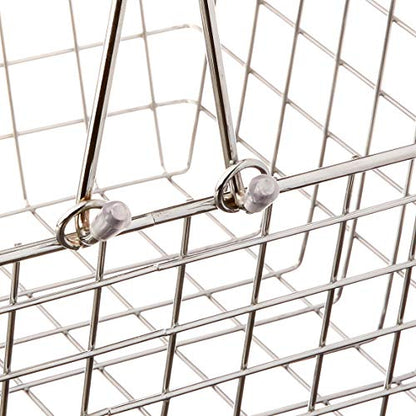  Wire Storage Basket, Medium, Chrome (43270)