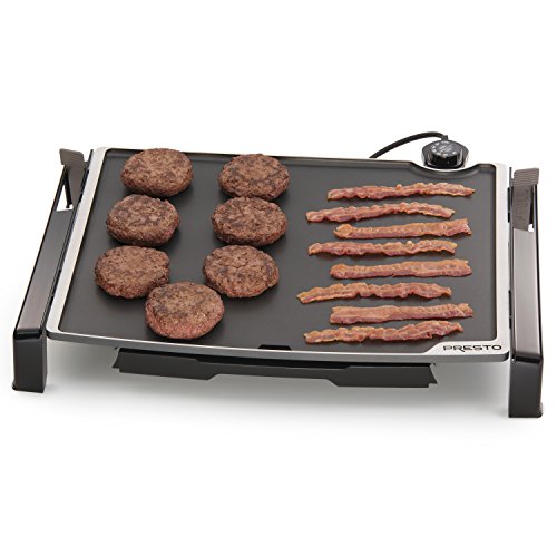 Presto 07073 Electric Tilt-N-fold Griddle, 19", Black