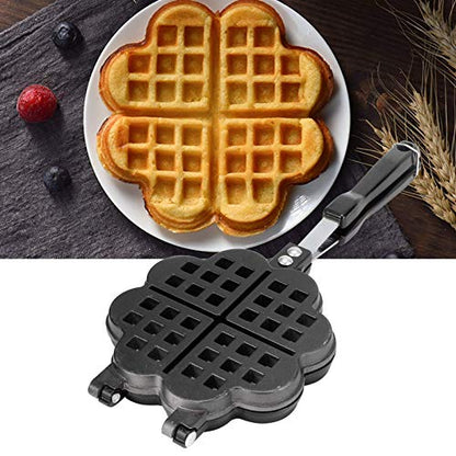  Waffle Baking Pan Baking Mould Diy Waffle Maker Waffle Cake Mould Baking Pan Waffle Mold Waffle Baking Pan Baking Pan Household Gas Cooker Cooking Accessories