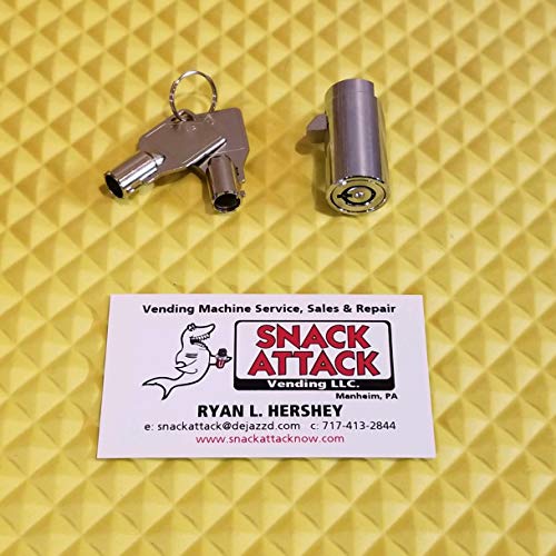  Or SODA Vending Machine #1452 Cylinder Lock & (2) Keys - New