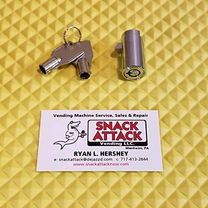  Or SODA Vending Machine #1452 Cylinder Lock & (2) Keys - New