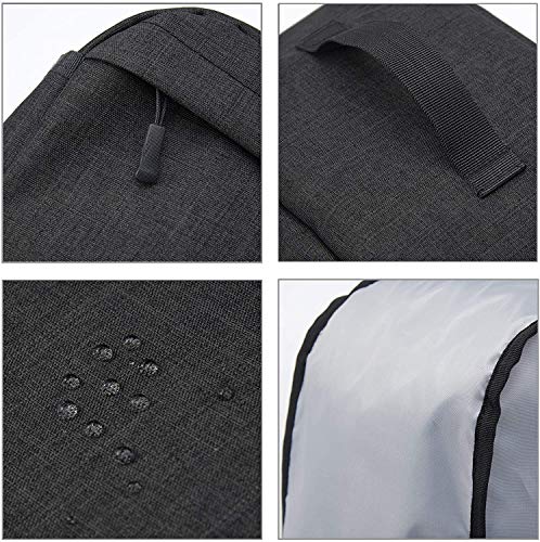  Toaster Cover UCARE 4 Slice Toaster Dust Cover With Side Pocket Can Hold Personalized Pocket Knife Tear Resistant And Waterproof Fit Most 4 Slice Toaster (Black, 16” X 7.5” X 8”)