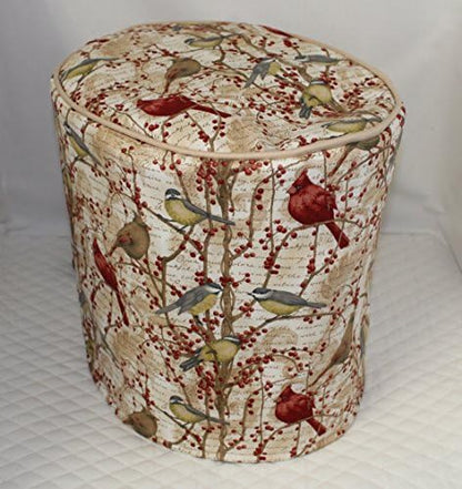  Cotton Cover Compatible With Keurig Coffee Brewing System (Little K, Blue Floral)