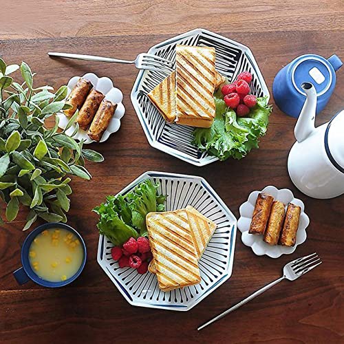 Double Sided Frying Pan,Flat Bottom Nonstick Pan,Non Stick Coating Aluminum Alloy Waffle Maker Pot,with Dual Handles,for Sandwich Breakfast Panini Maker, Double Sided Frying Pan,Flat Bottom Nonst