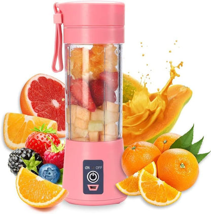  Mini USB Portable Juicer Cup 6-blade Juicer