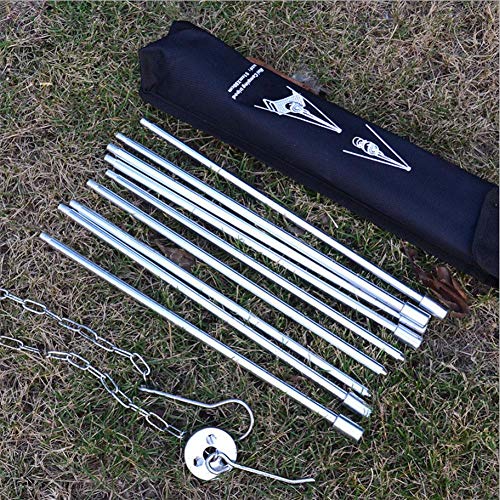 Stand-Tripod Outdoor Tripod Grill Camping Cooking Campfire Holder Picnic Cooking Hanging Grill