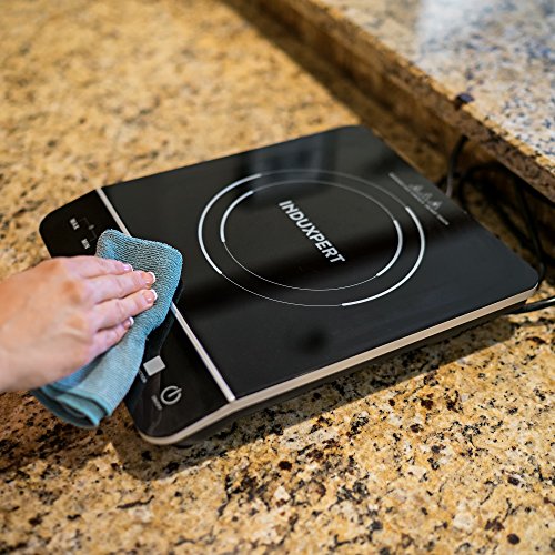 Portable Induction Cooktop 1800W With Power, Temperature And Timer Setting - (Only Compatible With Magnetic Cookware) - Electric Cooktop With Single Induction Burner