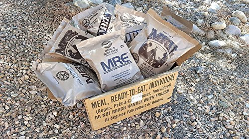  MRE 2019 Inspection Date Case, 12 Meals With 2019 Inspection Date, 2016 Pack Date. Military Surplus Meal Ready To Eat. (A-Case)