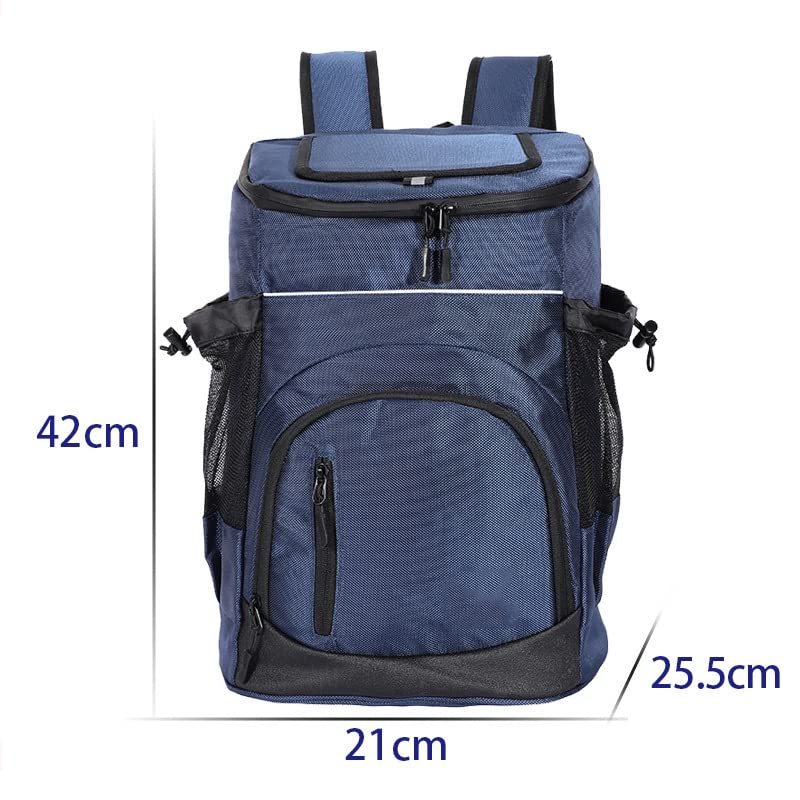  KNOWBN 33L Refrigerator Bag Soft Large Insulated Cooler Backpack Thermal Isothermal Fridge Travel Beach Beer