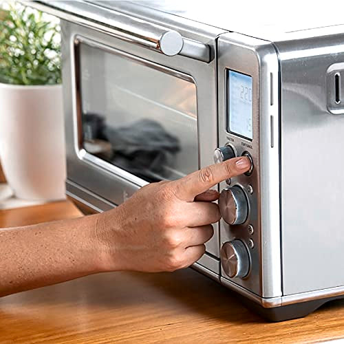  Breville Smart Oven Air Fryer Toaster Oven, Brushed Stainless Steel, BOV860BSS