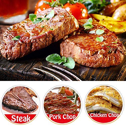  Meat TenderizerTool, Heavy Duty Meat Mallet Hammer Tool And Handheld Meat Tenderizer Needle Tool, 304 Stainless Steel Meat Pounder For Tenderizing For Steak, Chicken, Fish, Pork, Beef, Veal