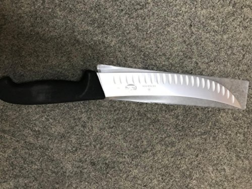  Victorinox 10" Cimeter Knife, Curved Blade, Granton, Black Fibrox Handle 5.7323.25