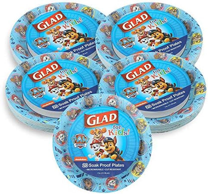  For Kids Paw Patrol Paper Cups Disposable Paper Cups With Paw Patrol Design For Kids Heavy Duty Disposable Paper Cups For Everyday Use And All Occasions 9 Ounces, Blue, 20 Count