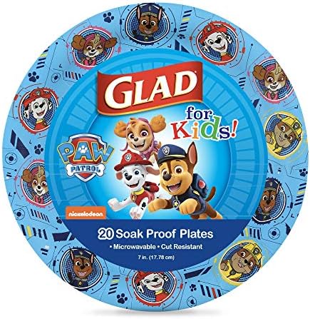  For Kids Paw Patrol Paper Cups Disposable Paper Cups With Paw Patrol Design For Kids Heavy Duty Disposable Paper Cups For Everyday Use And All Occasions 9 Ounces, Blue, 20 Count
